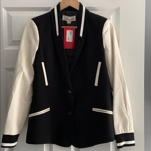 Black and Ivory Blazer